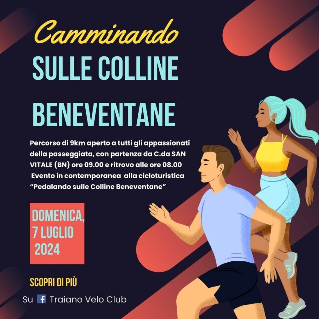 7 LUGLIO – PEDALANDO SULLE COLLINE BENEVENTANE