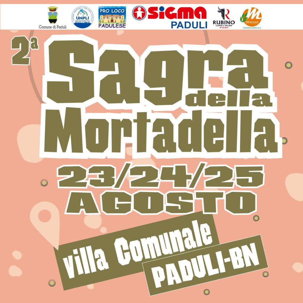 23/25 AGOSTO – SAGRA DELLA MORTADELLA